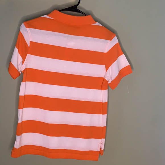 Nice Orange & white collared shirt - Picture 2 of 2